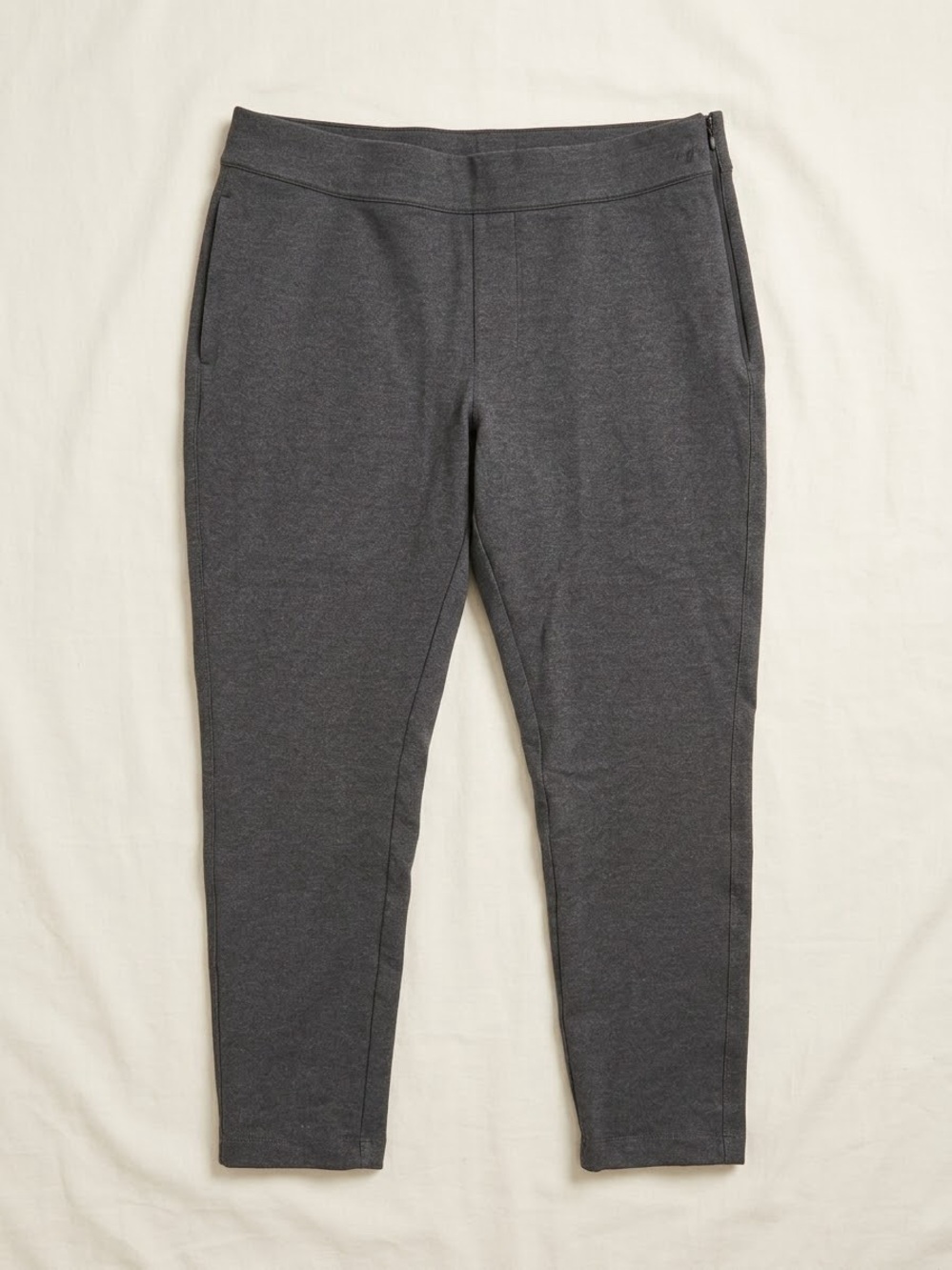 Eddie Bauer Motion 22W Charcoal Grey Stretch Athleisure Pants